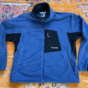 Columbia Men Zip Up Fleece Size XL